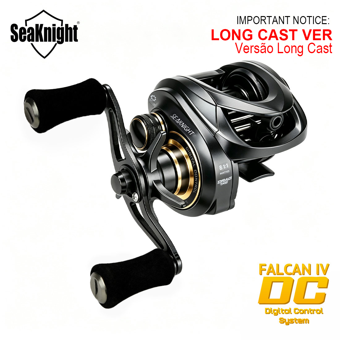 Ice Fishing Reel - 씨나이트 브랜드 FALCAN IV DC 8.1:1