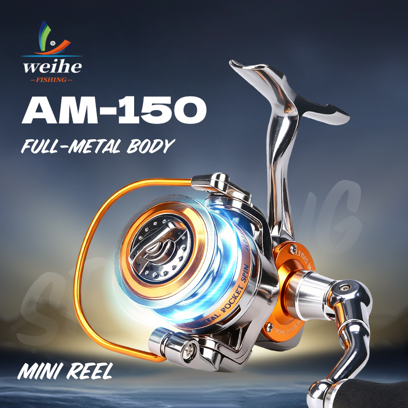 Ice Fishing Reel - 웨이헤 150 # 미니 메탈 스피닝