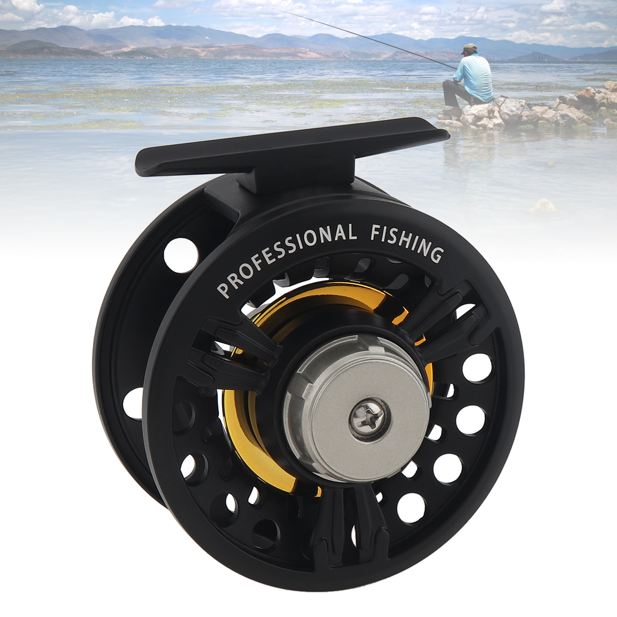 Ice Fishing Reel - 3BB 볼 베어링 풀 메탈 플라이