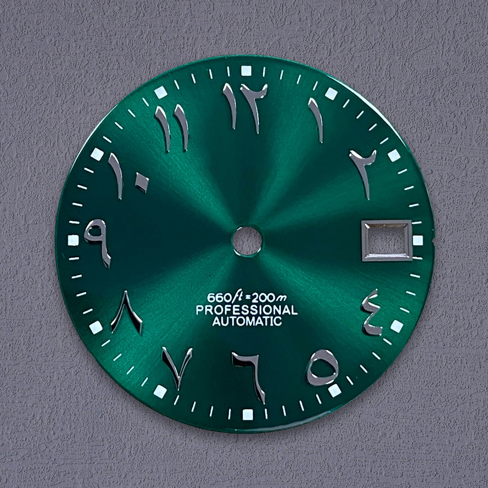 새로운 NH35 다이얼 S 로고 28.5mm 아라비아  - Reel Case 리뷰 및 가격