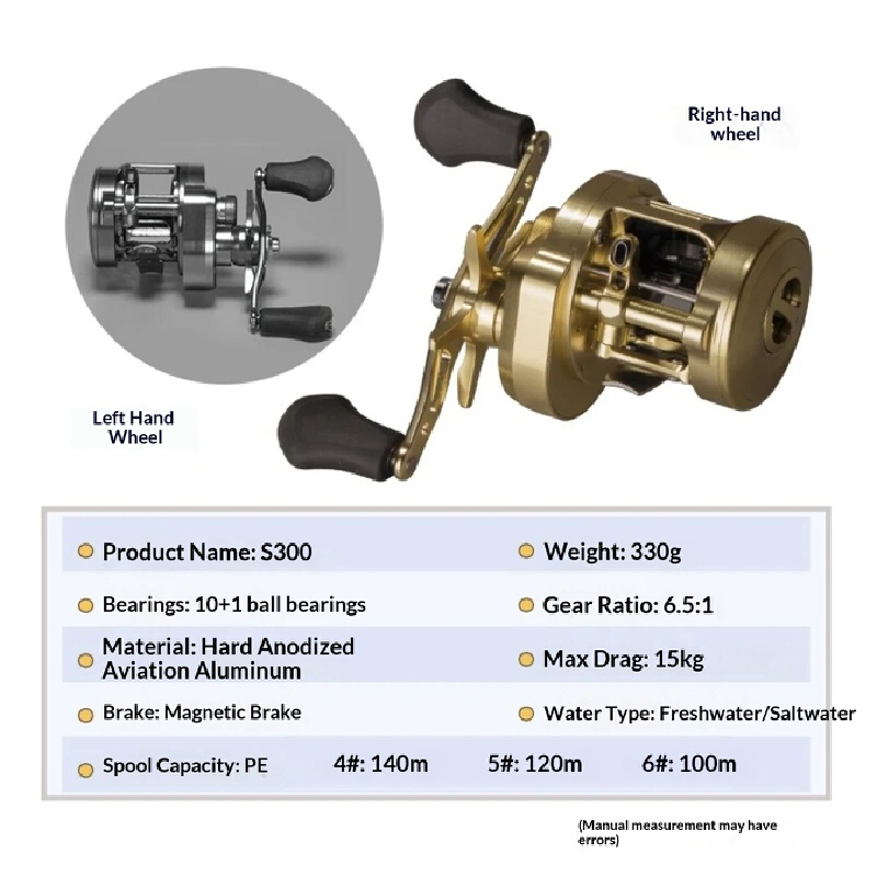 코크마스 S300 풀 메탈 드럼 낚시릴 CNC 알루미늄 - Trolling Reel 리뷰 및 가격