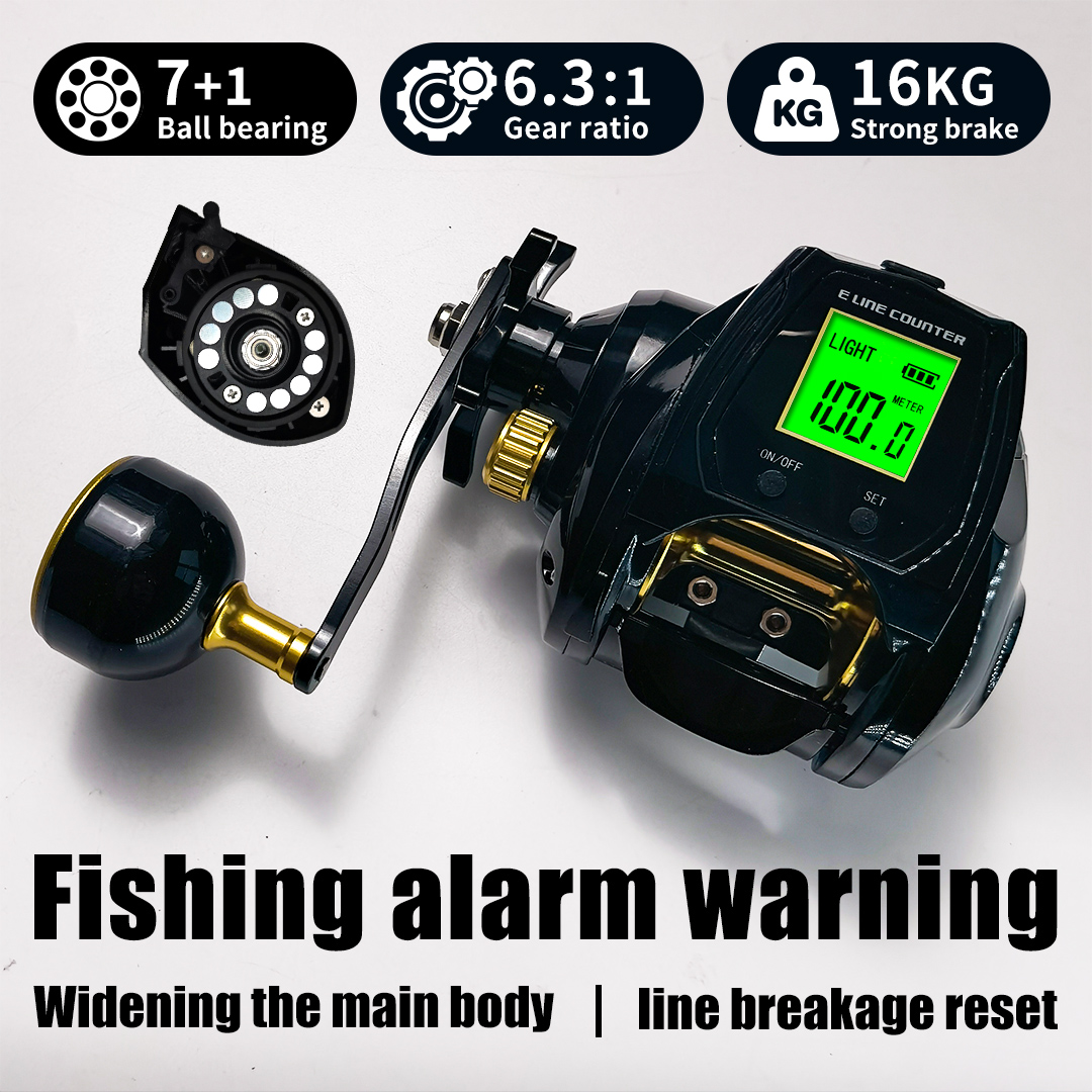 16kg 제동력, 6.3단 기어비, 7+1 베어링, 대 - Trolling Reel 리뷰 및 가격